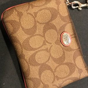 Coach wristlet- free with another purchase